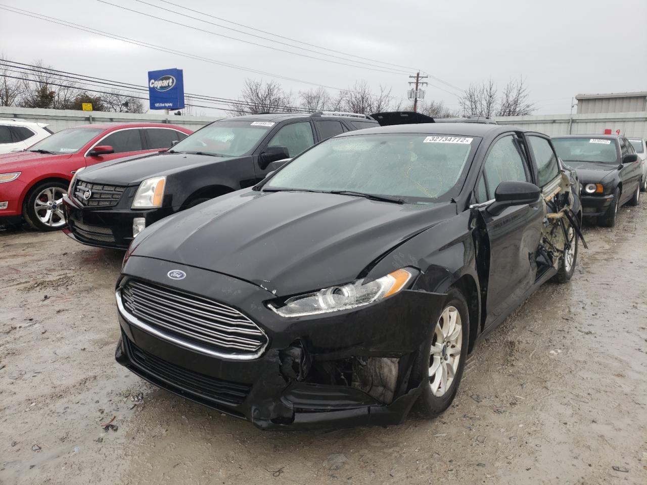 Photo 2 from auction – 2015 FORD FUSION S with VIN 3FA6P0G70FR228863