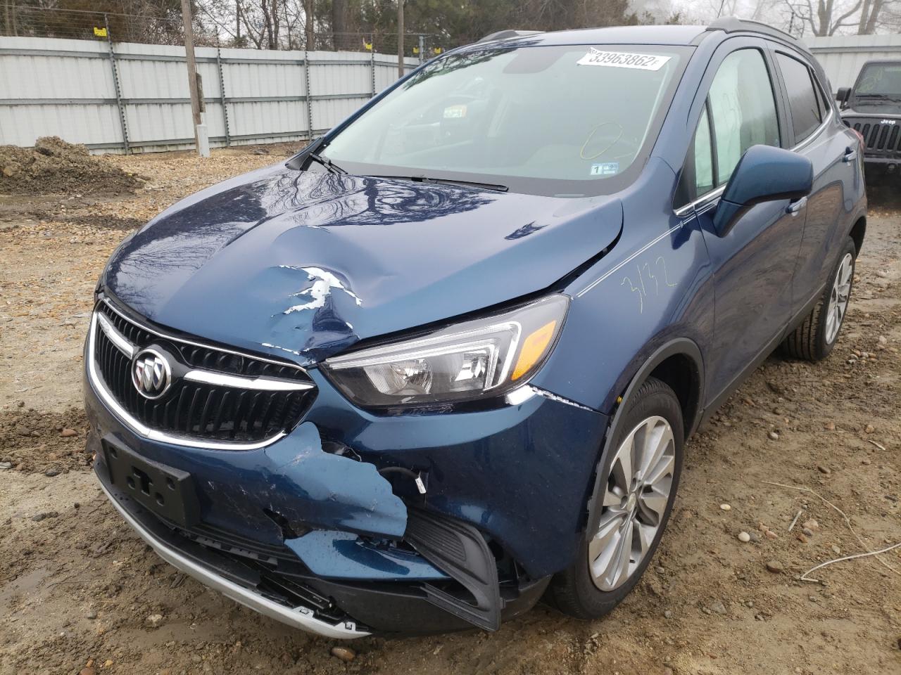 Photo 2 from auction – 2020 BUICK ENCORE PRE with VIN KL4CJASB9LB054138