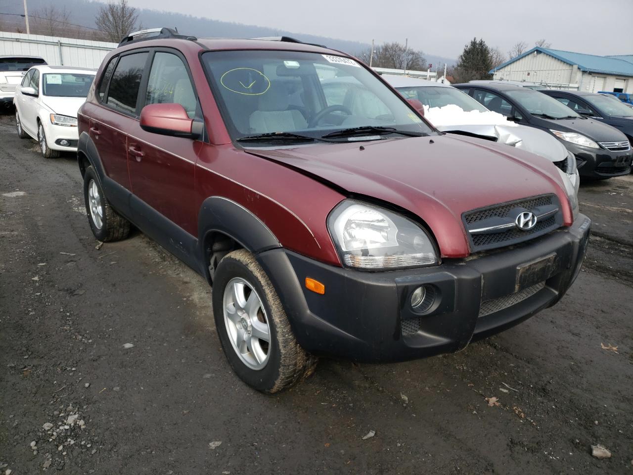 Photo 1 from auction – 2005 HYUNDAI TUCSON with VIN KM8JN12D65U117458