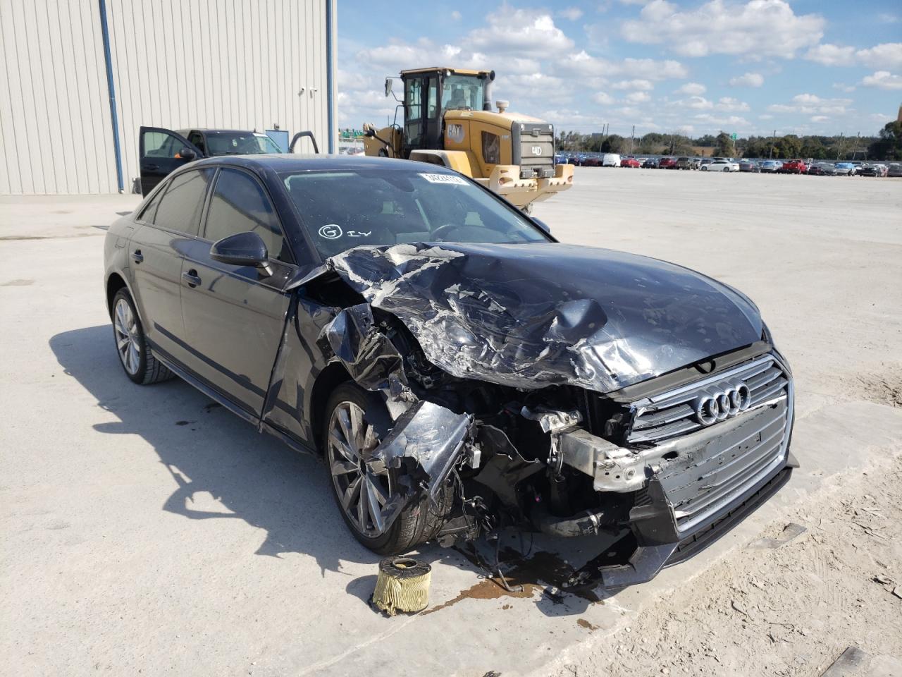 AUDI A4 PREMIUM 2018 with VIN WAUKMAF49JA153014 - Photo from auction