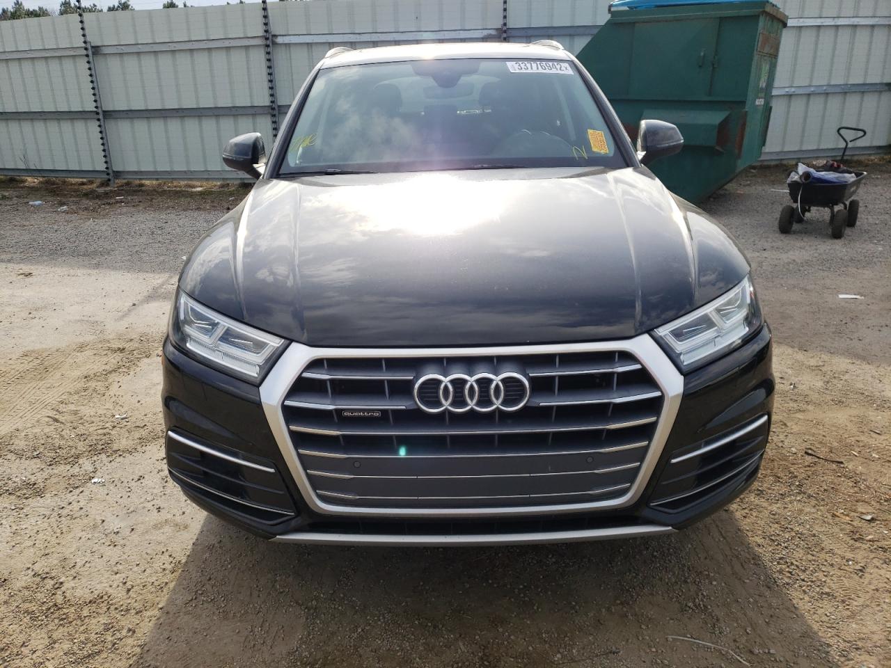 Photo 9 from auction – 2018 AUDI Q5 PREMIUM with VIN WA1BNAFY7J2149891