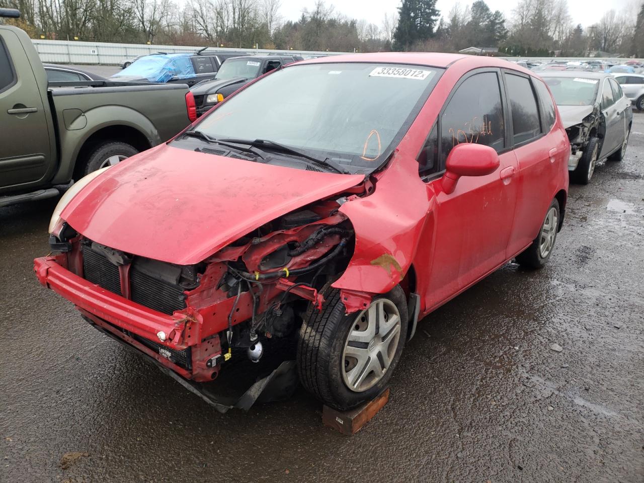 Photo 2 from auction – 2008 HONDA FIT with VIN JHMGD38488S067536