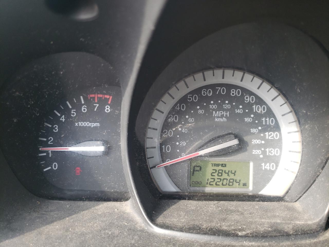 Photo 8 from auction – 2007 KIA SPECTRA EX with VIN KNAFE122575446896