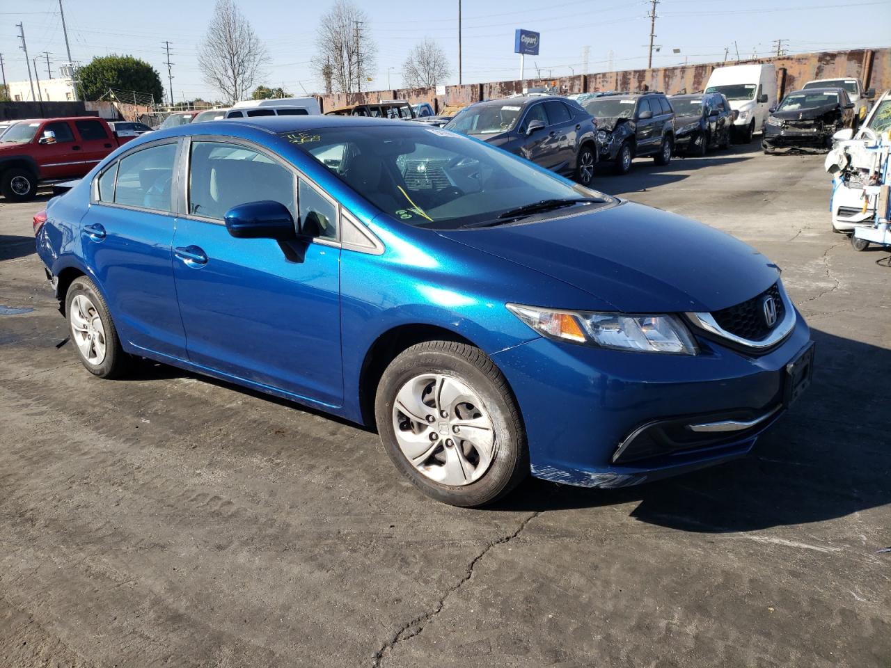 Photo 1 from auction – 2014 HONDA CIVIC LX with VIN 19XFB2E59EE003899