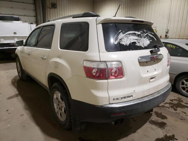 Photo 3 from auction – 2010 GMC ACADIA SLE with VIN 1GKLVLEDXAJ264595
