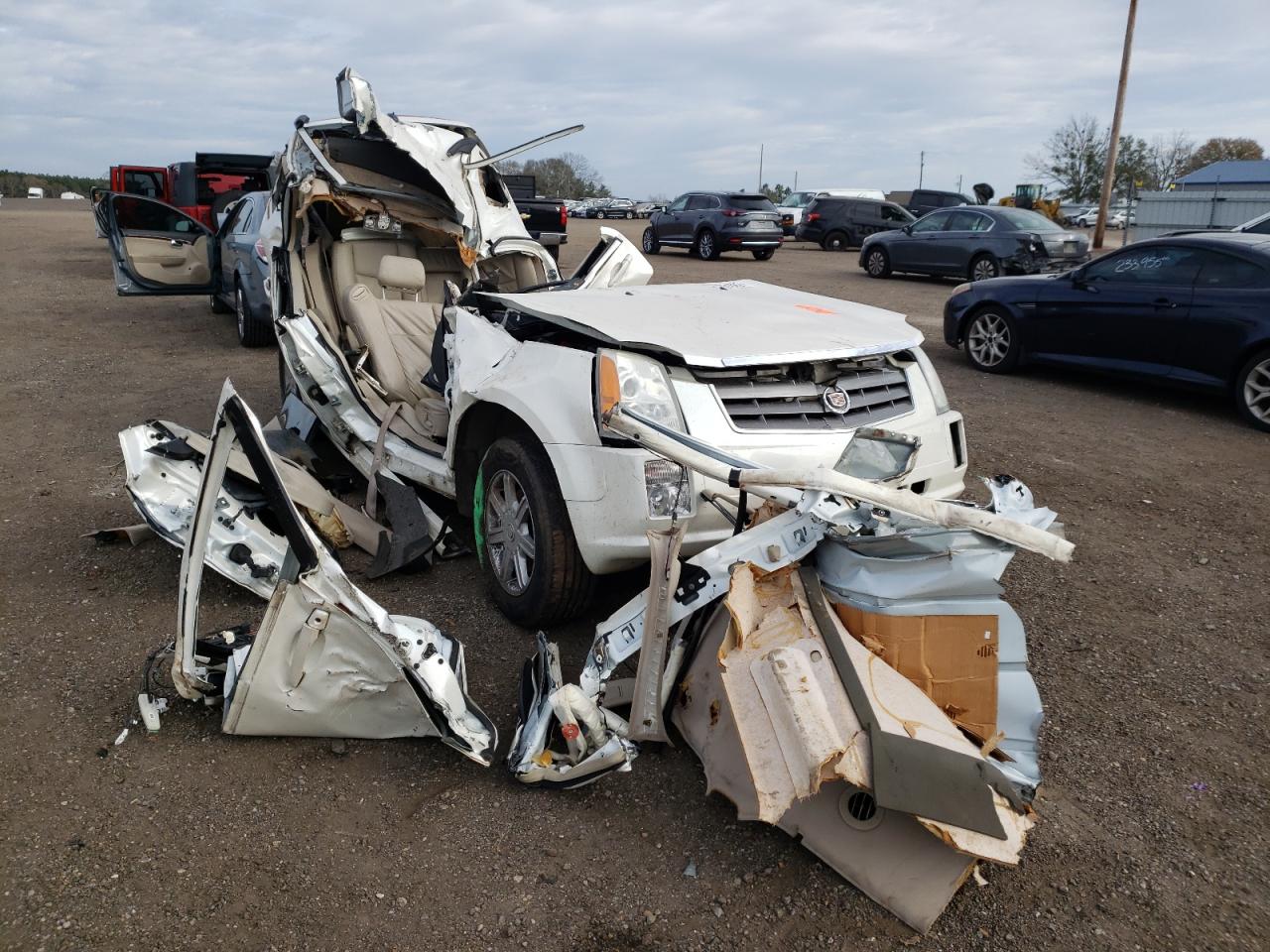 CADILLAC SRX 2004 with VIN 1GYDE637340123760 - Photo from auction