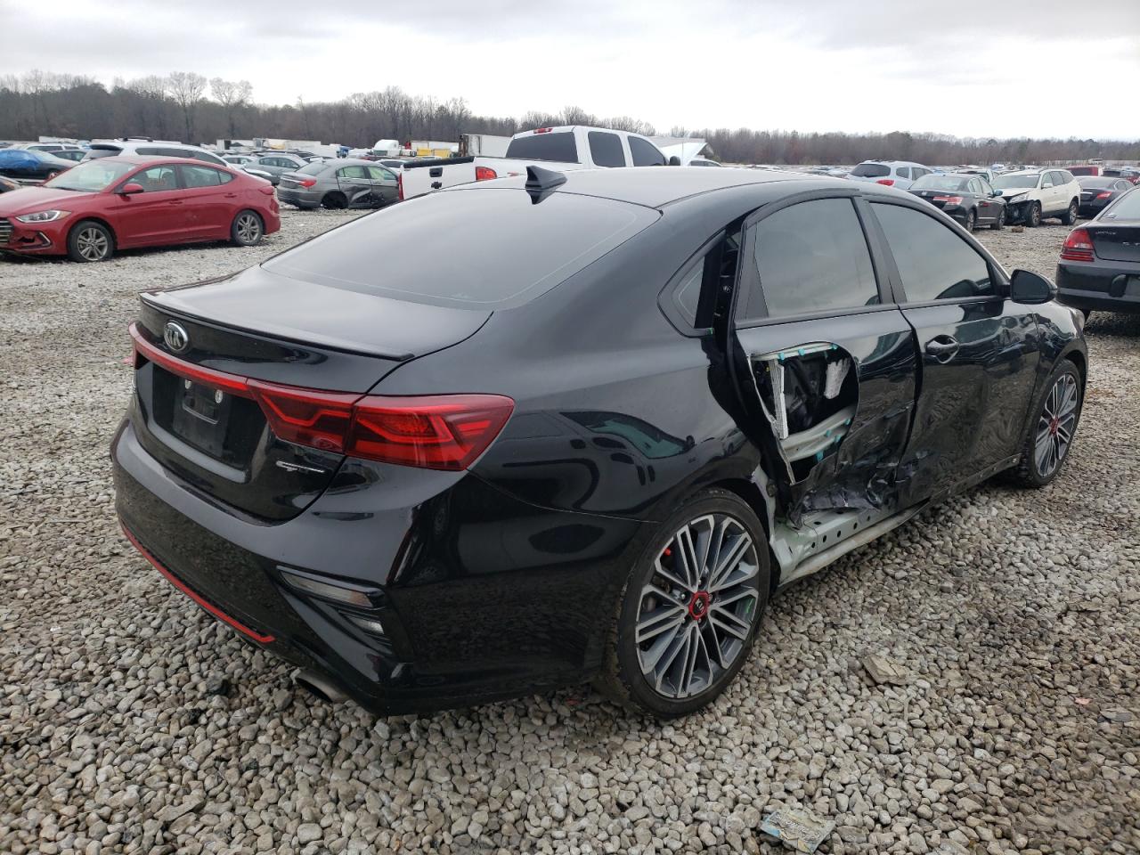 Photo 4 from auction – 2021 KIA FORTE GT with VIN 3KPF44AC0ME352605