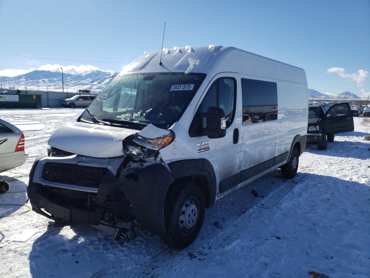 Photo 2 from auction – 2020 RAM PROMASTER with VIN 3C6TRVDG8LE126410