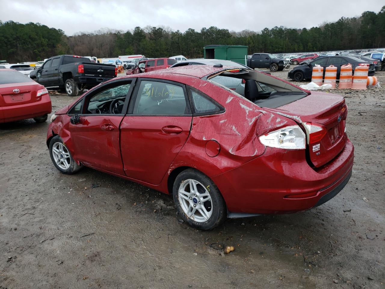 Photo 3 from auction – 2017 FORD FIESTA SE with VIN 3FADP4BJ8HM103269