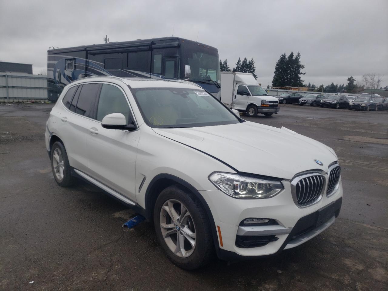 BMW X3 XDRIVE3 2019 with VIN 5UXTR9C58KLP97385 - Photo from auction