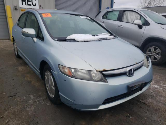 Photo 1 from auction – 2007 HONDA CIVIC HYBR with VIN JHMFA36217S007019