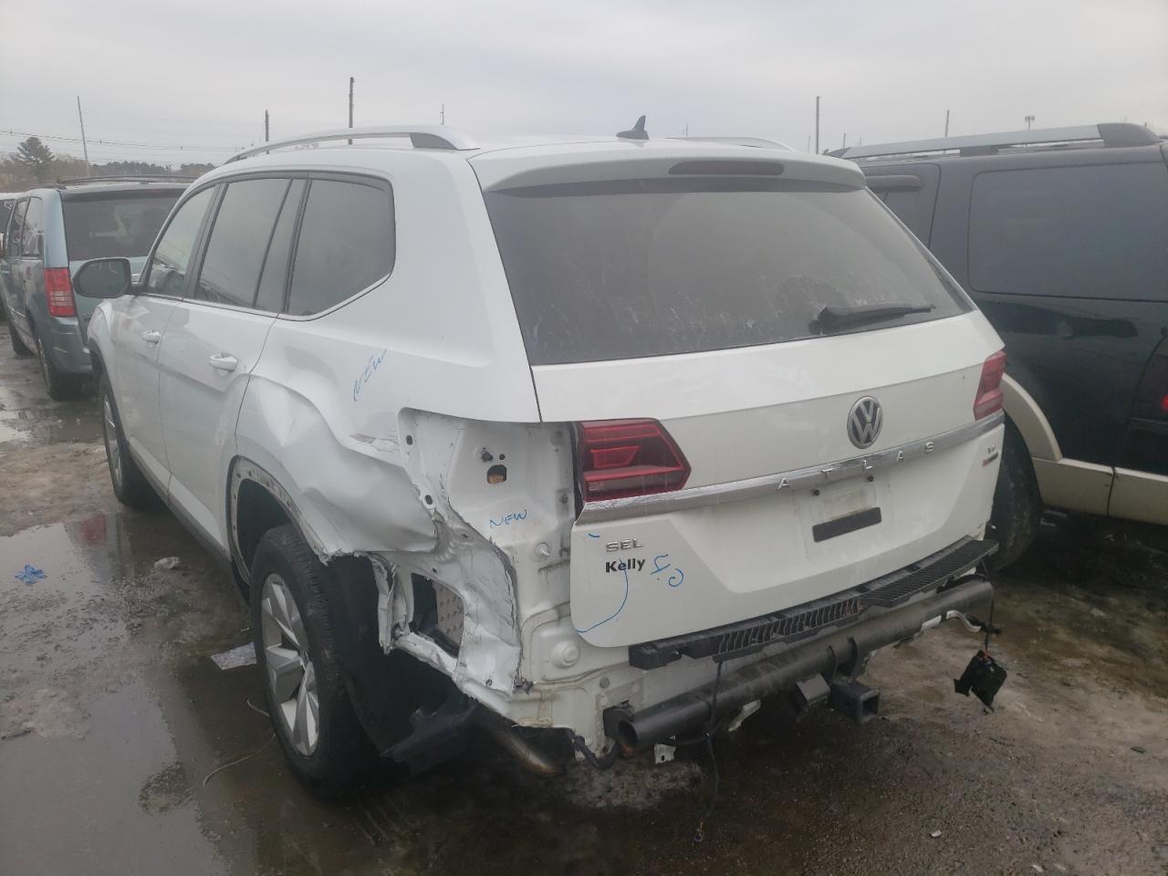 Photo 3 from auction – 2018 VOLKSWAGEN ATLAS SEL with VIN 1V2MR2CA8JC511333