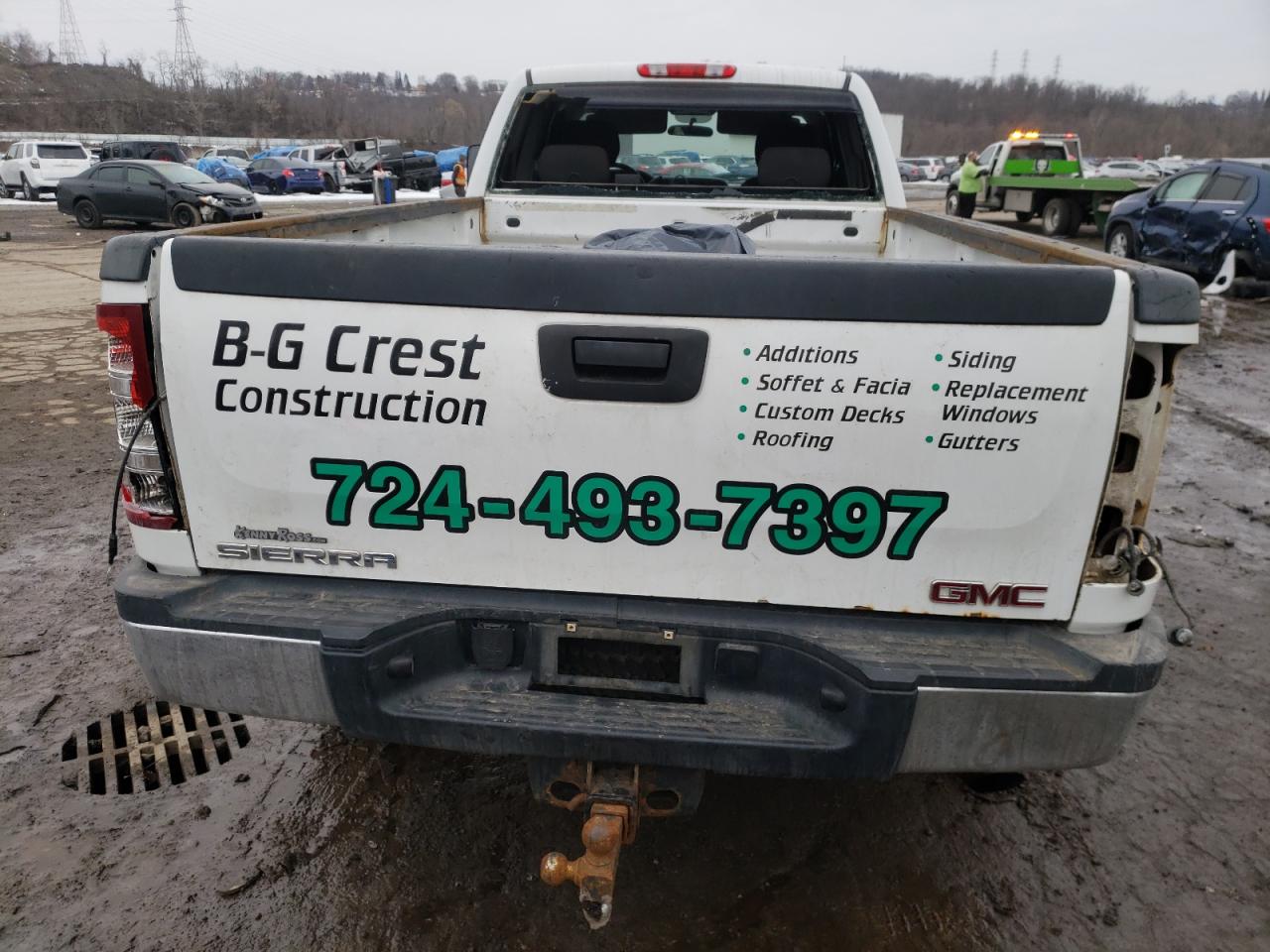 Photo 9 from auction – 2011 GMC SIERRA K25 with VIN 1GT22ZCG0BZ355152