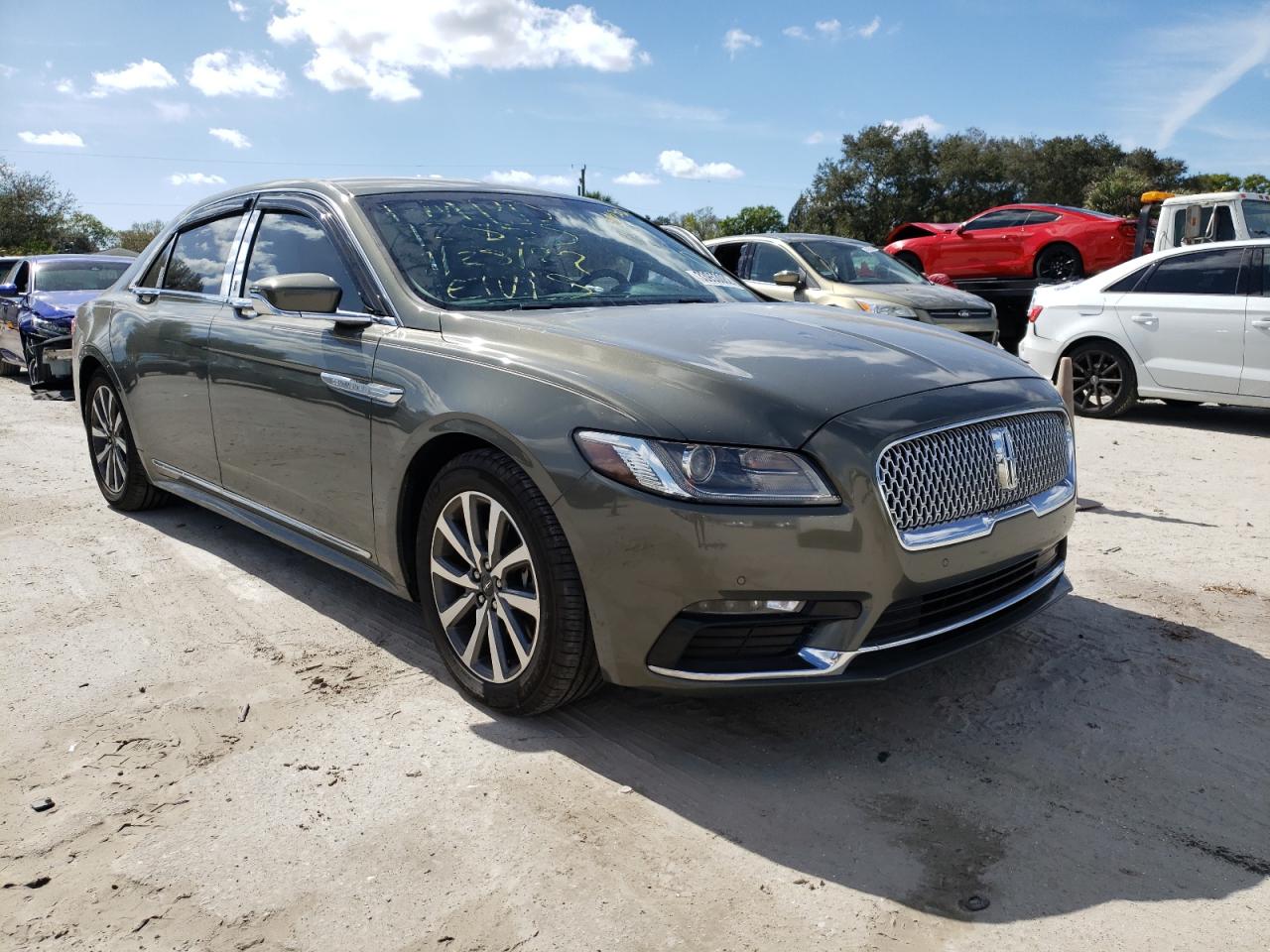 LINCOLN CONTINENTA 2017 with VIN 1LN6L9PK1H5606835 - Photo from auction