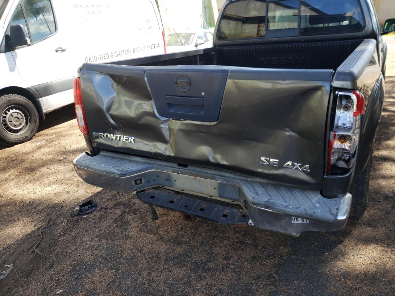 Photo 9 from auction – 2007 NISSAN FRONTIER K with VIN 1N6AD06W97C450398