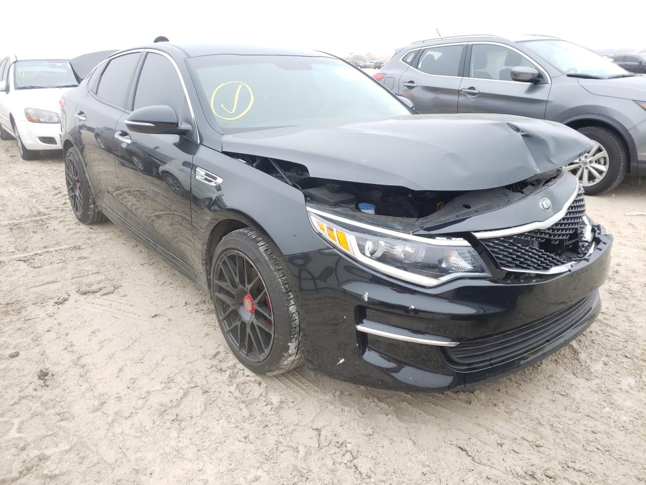 KIA OPTIMA LX 2016 with VIN 5XXGT4L11GG070262 - Photo from auction