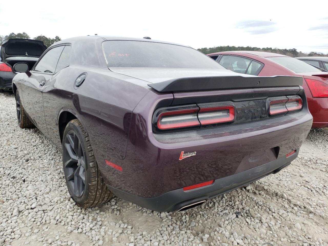 Photo 3 from auction – 2020 DODGE CHALLENGER with VIN 2C3CDZAGXLH178732