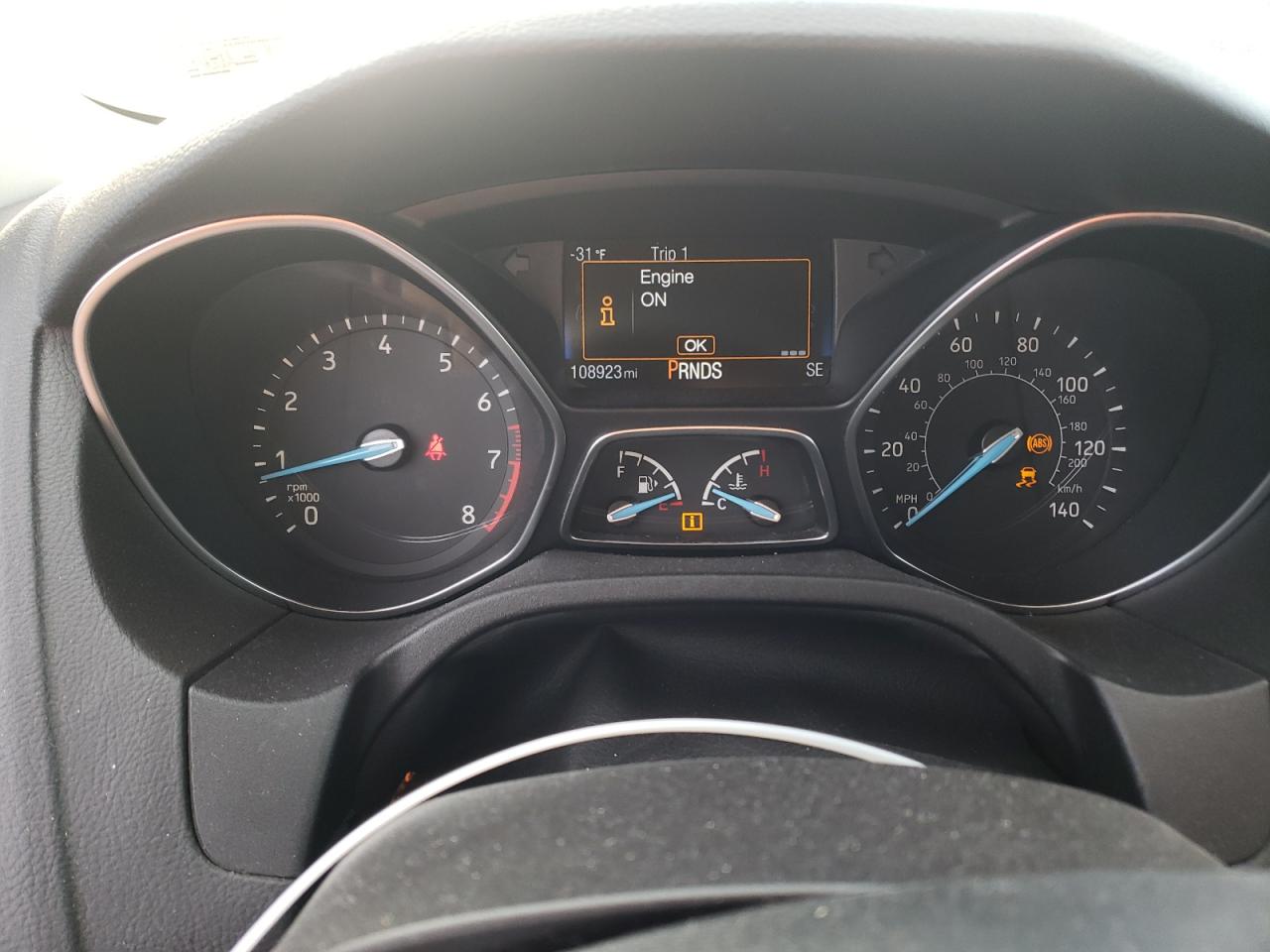 Photo 8 from auction – 2015 FORD FOCUS SE with VIN 1FADP3F25FL252136