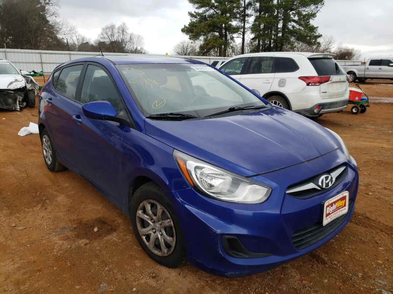 HYUNDAI ACCENT GLS 2012 with VIN KMHCT5AE3CU008906 - Photo from auction