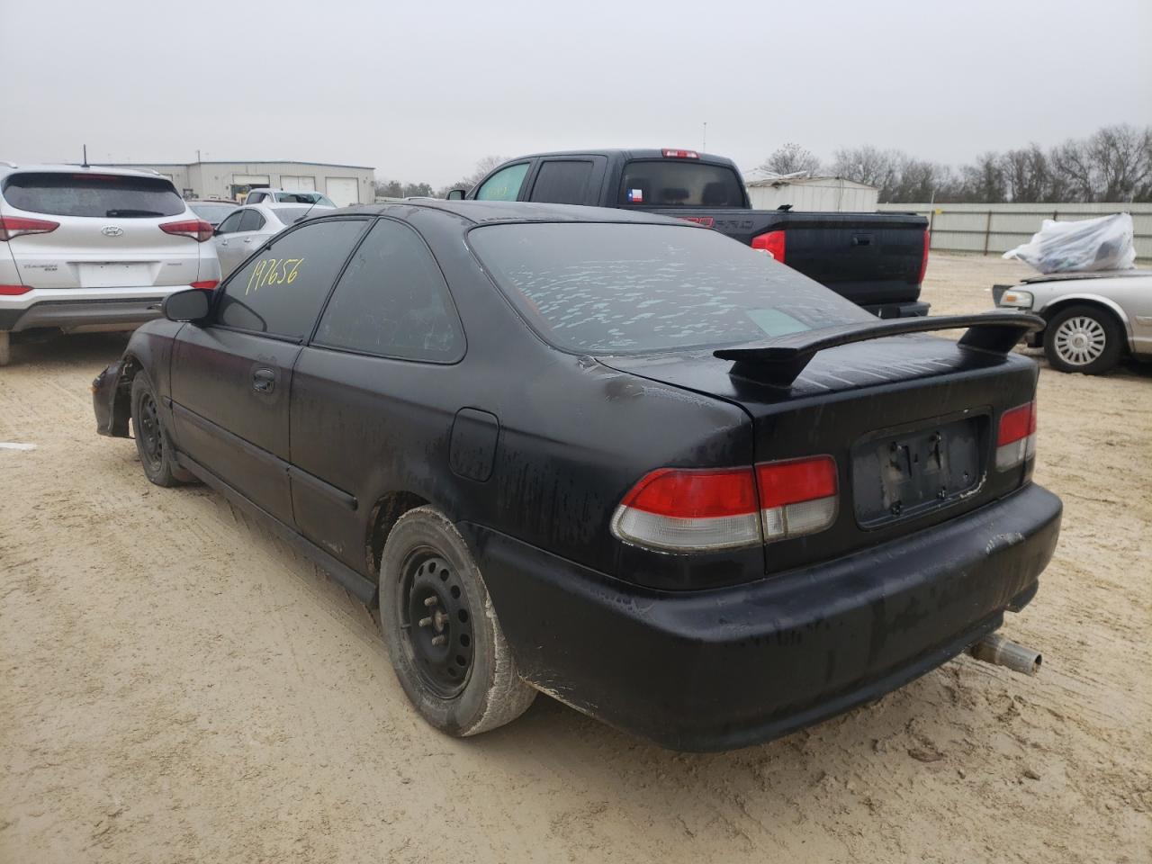Photo 3 from auction – 2000 HONDA CIVIC EX with VIN 1HGEJ8248YL090799
