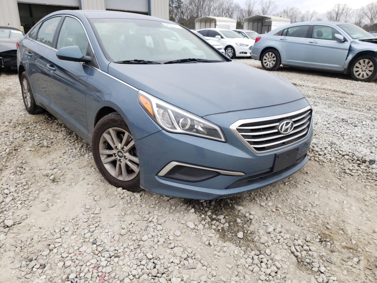 HYUNDAI SONATA 2016 with VIN 5NPE24AF3GH314801 - Photo from auction