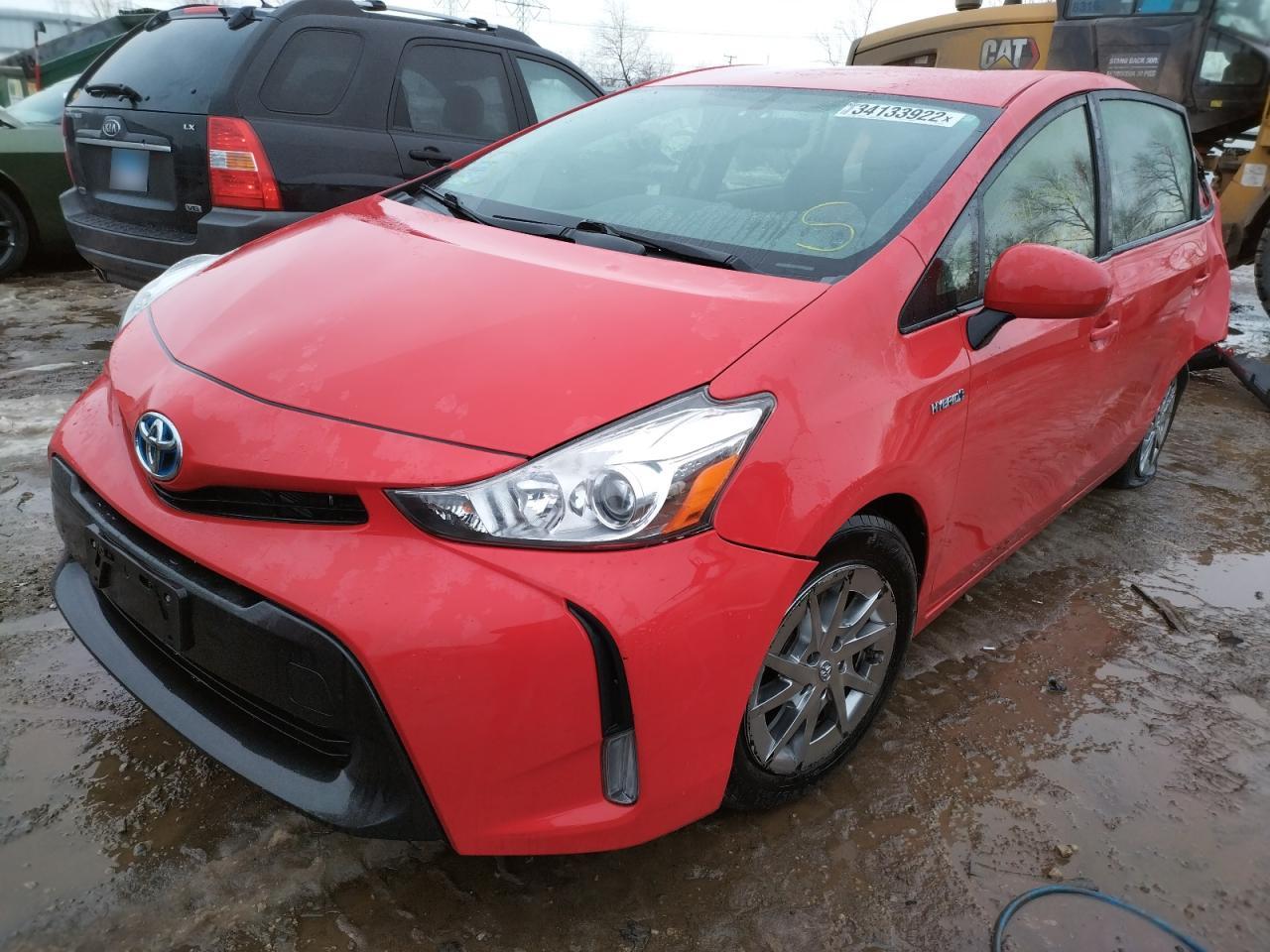 Photo 2 from auction – 2016 TOYOTA PRIUS V with VIN JTDZN3EUXGJ045330