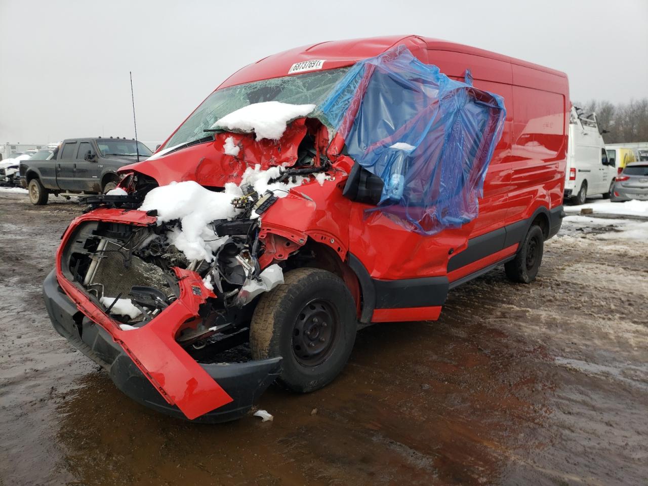 Photo 2 from auction – 2018 FORD TRANSIT T- with VIN 1FTYR2CM2JKA93967