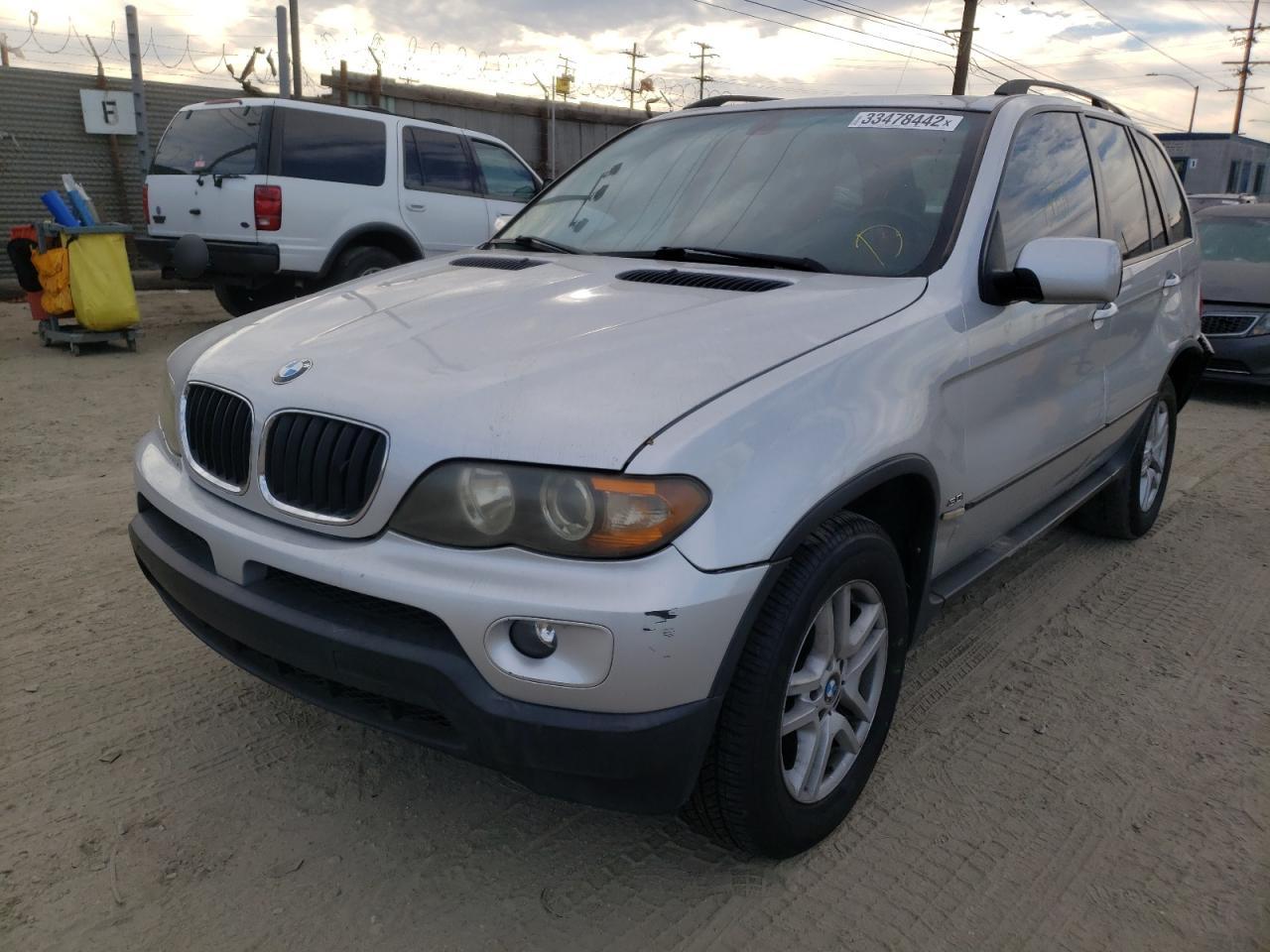 Photo 2 from auction – 2006 BMW X5 3.0I with VIN 5UXFA13586LY37816