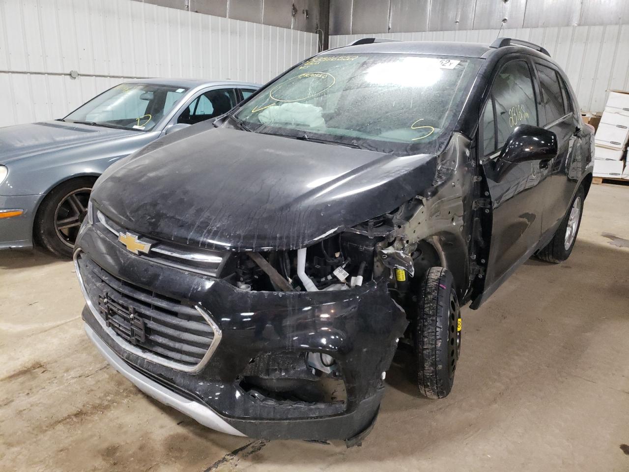 Photo 2 from auction – 2019 CHEVROLET TRAX 1LT with VIN 3GNCJLSB1KL271933
