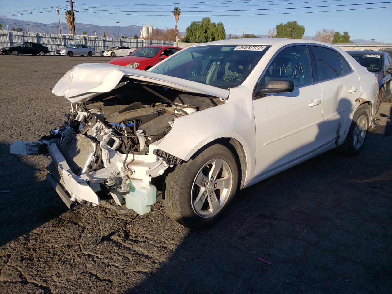 Photo 2 from auction – 2015 CHEVROLET MALIBU LS with VIN 1G11B5SL8FF315761
