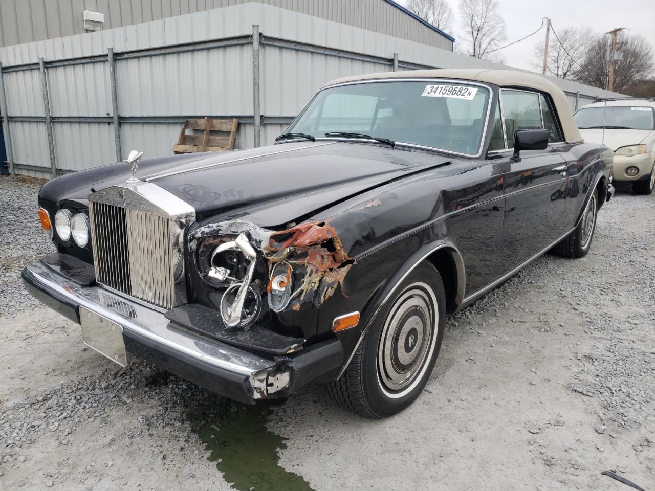 Photo 2 from auction – 1989 ROLLS-ROYCE CORNICHE I with VIN SCAZD02A7KCX29087