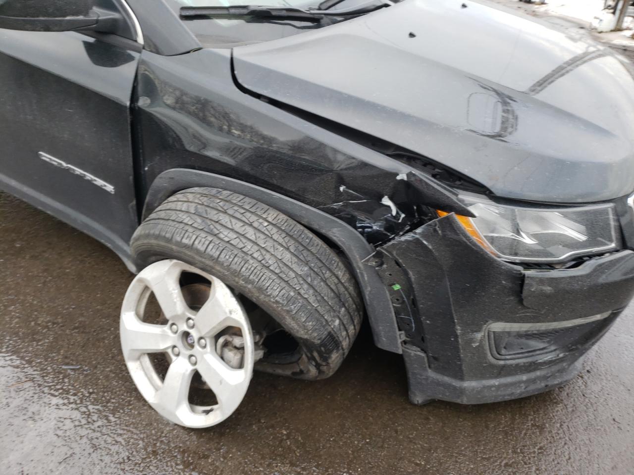 Photo 9 from auction – 2020 JEEP COMPASS LA with VIN 3C4NJDBB3LT161152