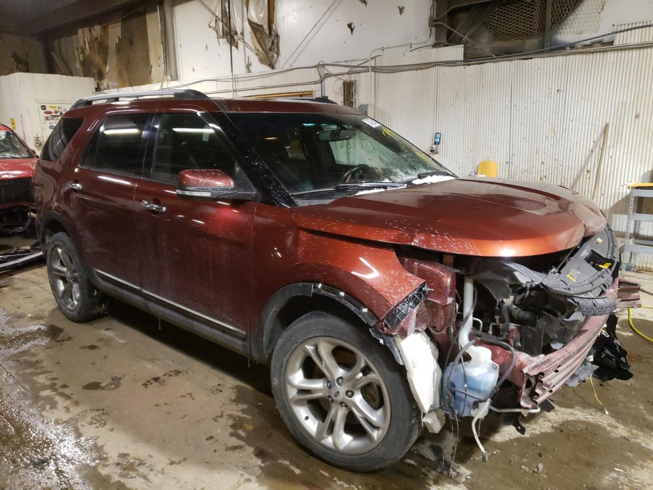 FORD EXPLORER L 2014 with VIN 1FM5K8F84EGA64385 - Photo from auction