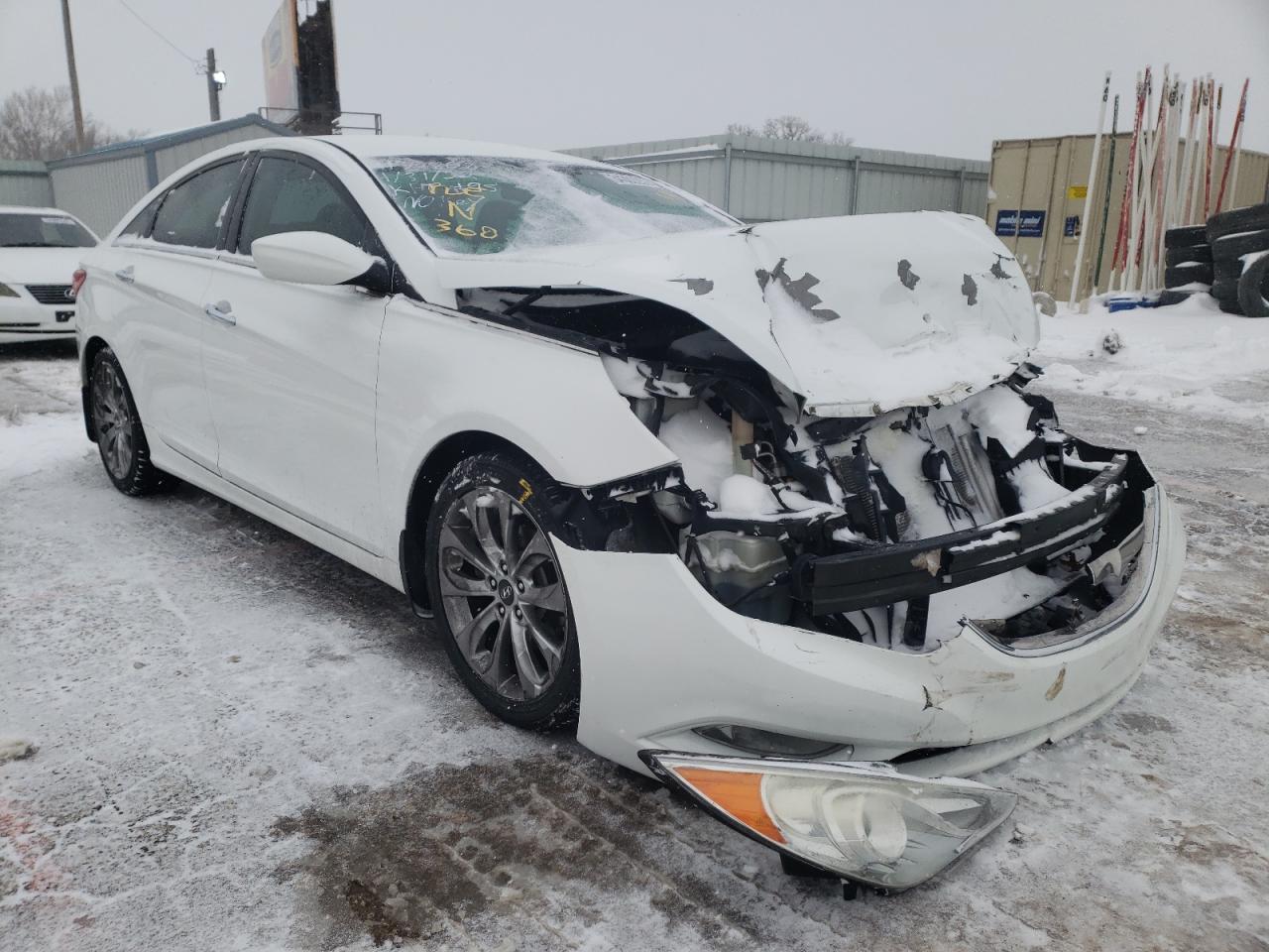 HYUNDAI SONATA SE 2012 with VIN 5NPEC4AB1CH482554 - Photo from auction