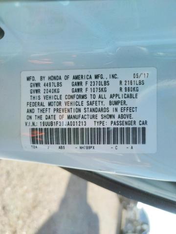 Photo 10 from auction – 2018 ACURA TLX with VIN 19UUB1F39JA001213