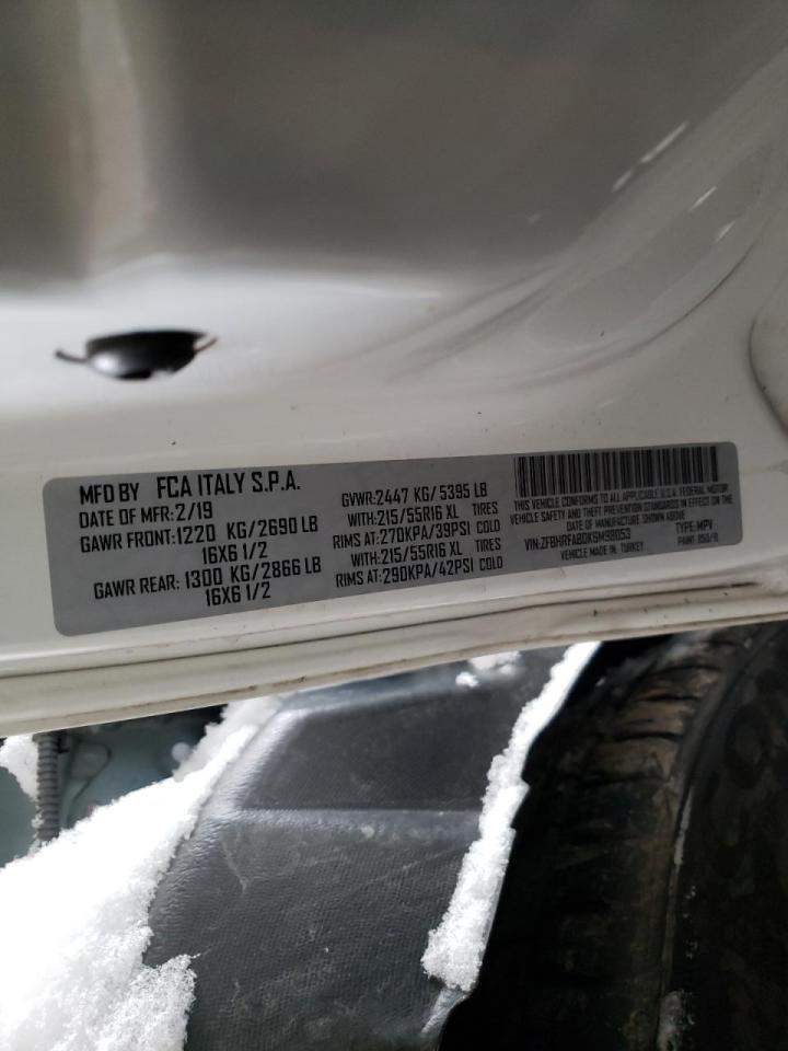Photo 10 from auction – 2019 RAM PROMASTER with VIN ZFBHRFAB0K6M98053