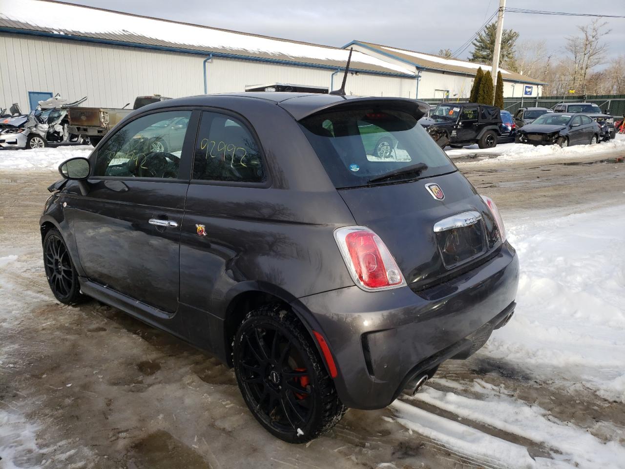 Photo 3 from auction – 2015 FIAT 500 ABARTH with VIN 3C3CFFFH0FT733628