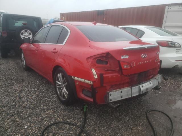 Photo 3 from auction – 2012 INFINITI G37 BASE with VIN JN1CV6AP0CM627553