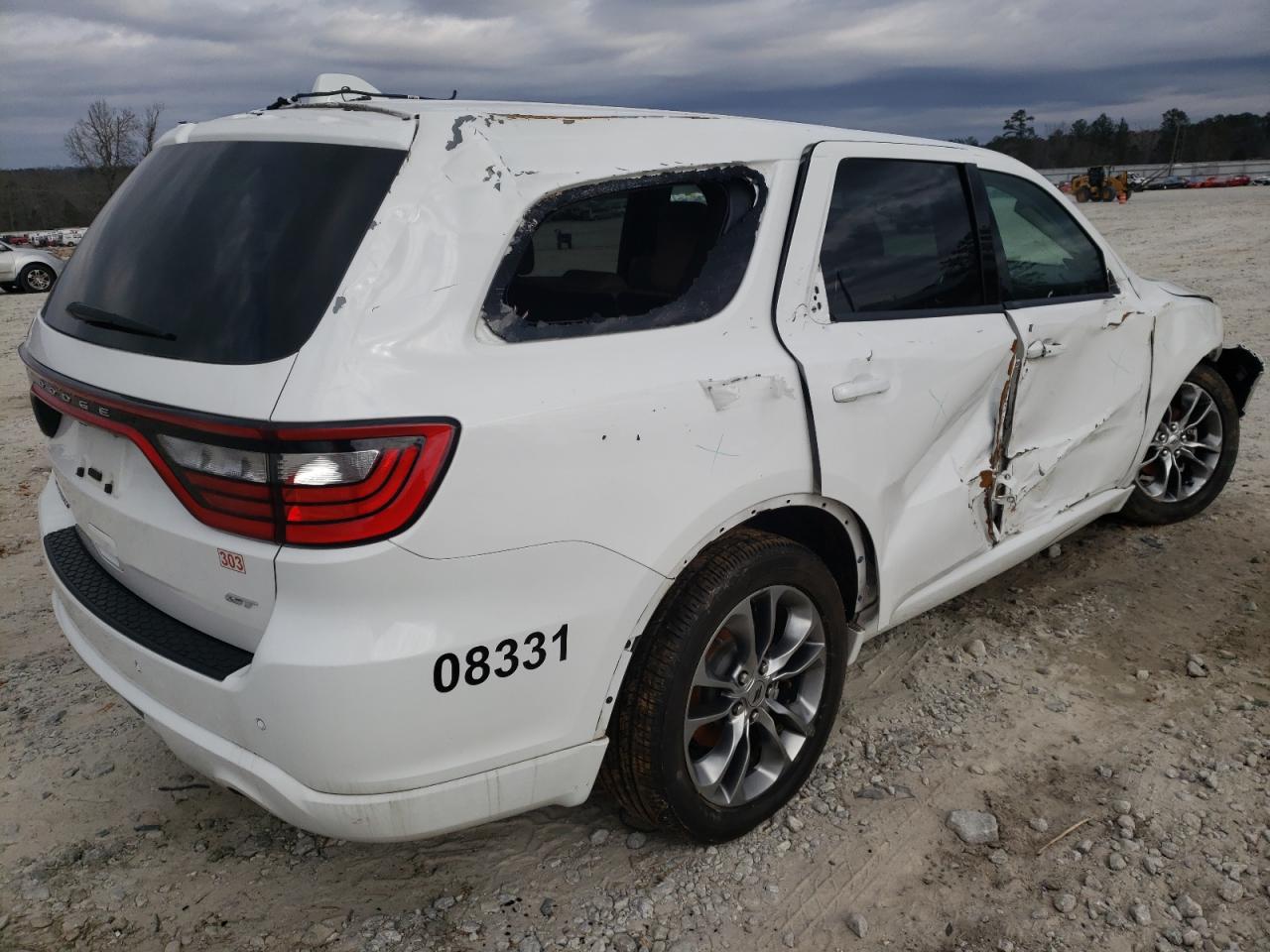Photo 4 from auction – 2020 DODGE DURANGO GT with VIN 1C4RDHDG4LC153288