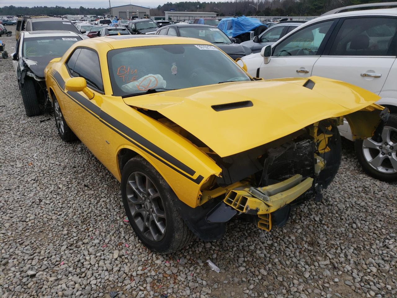 DODGE CHALLENGER 2017 with VIN 2C3CDZGG4HH627403 - Photo from auction