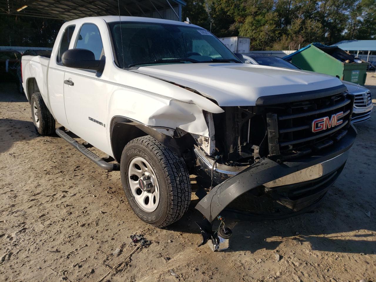 GMC SIERRA C15 2008 with VIN 1GTEC19XX8Z304835 - Photo from auction