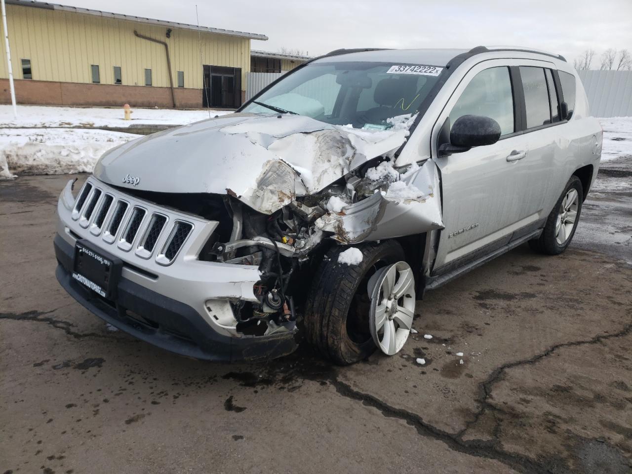 Photo 2 from auction – 2013 JEEP COMPASS LA with VIN 1C4NJDEB7DD263900