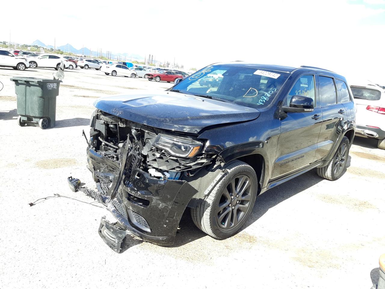 Photo 2 from auction – 2018 JEEP GRAND CHER with VIN 1C4RJECG0JC438205