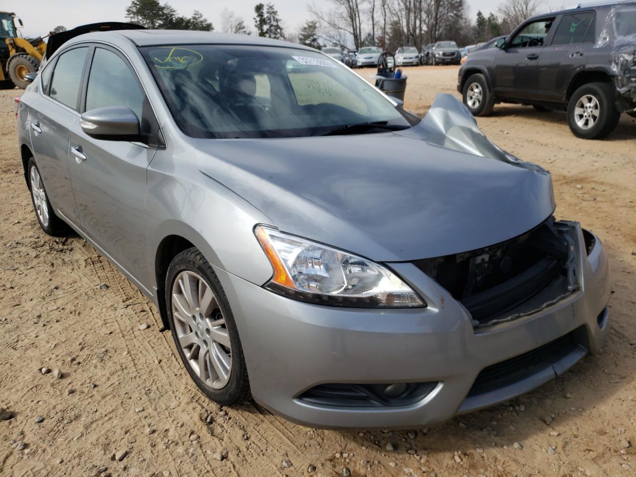 NISSAN SENTRA S 2013 with VIN 3N1AB7AP5DL737211 - Photo from auction