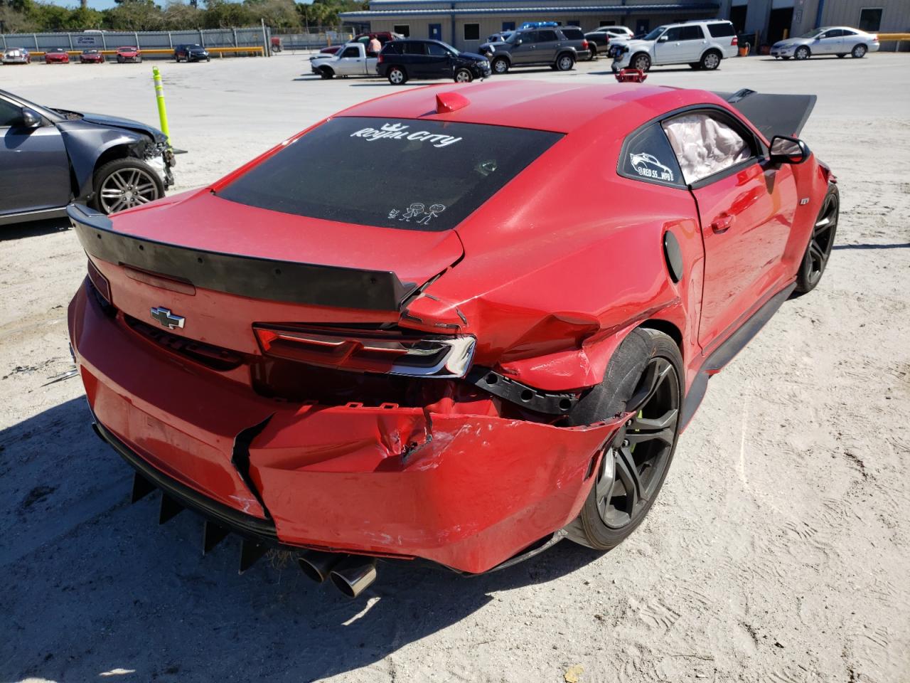 Photo 4 from auction – 2016 CHEVROLET CAMARO SS with VIN 1G1FE1R74G0132232