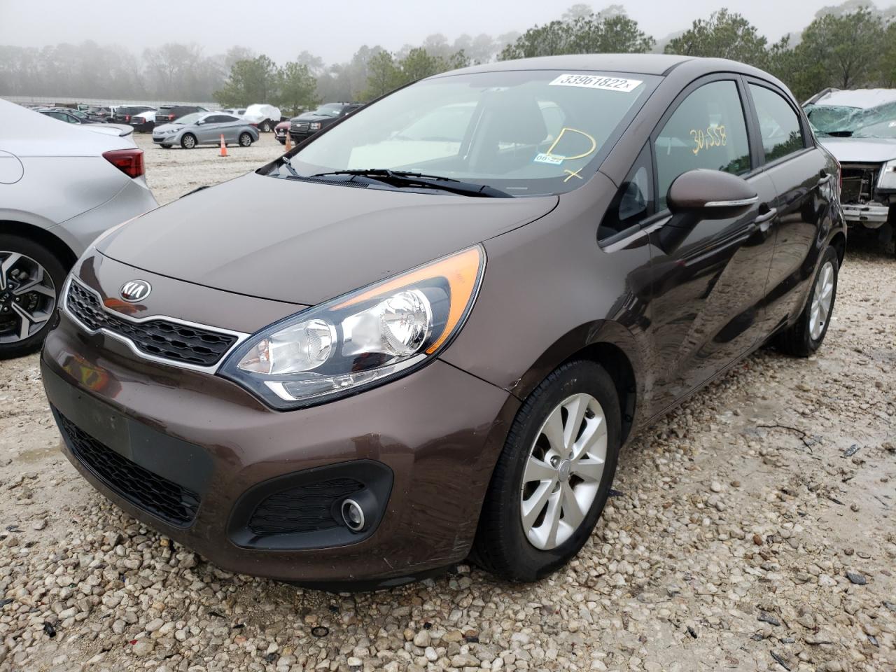 Photo 2 from auction – 2014 KIA RIO EX with VIN KNADN5A33E6353732