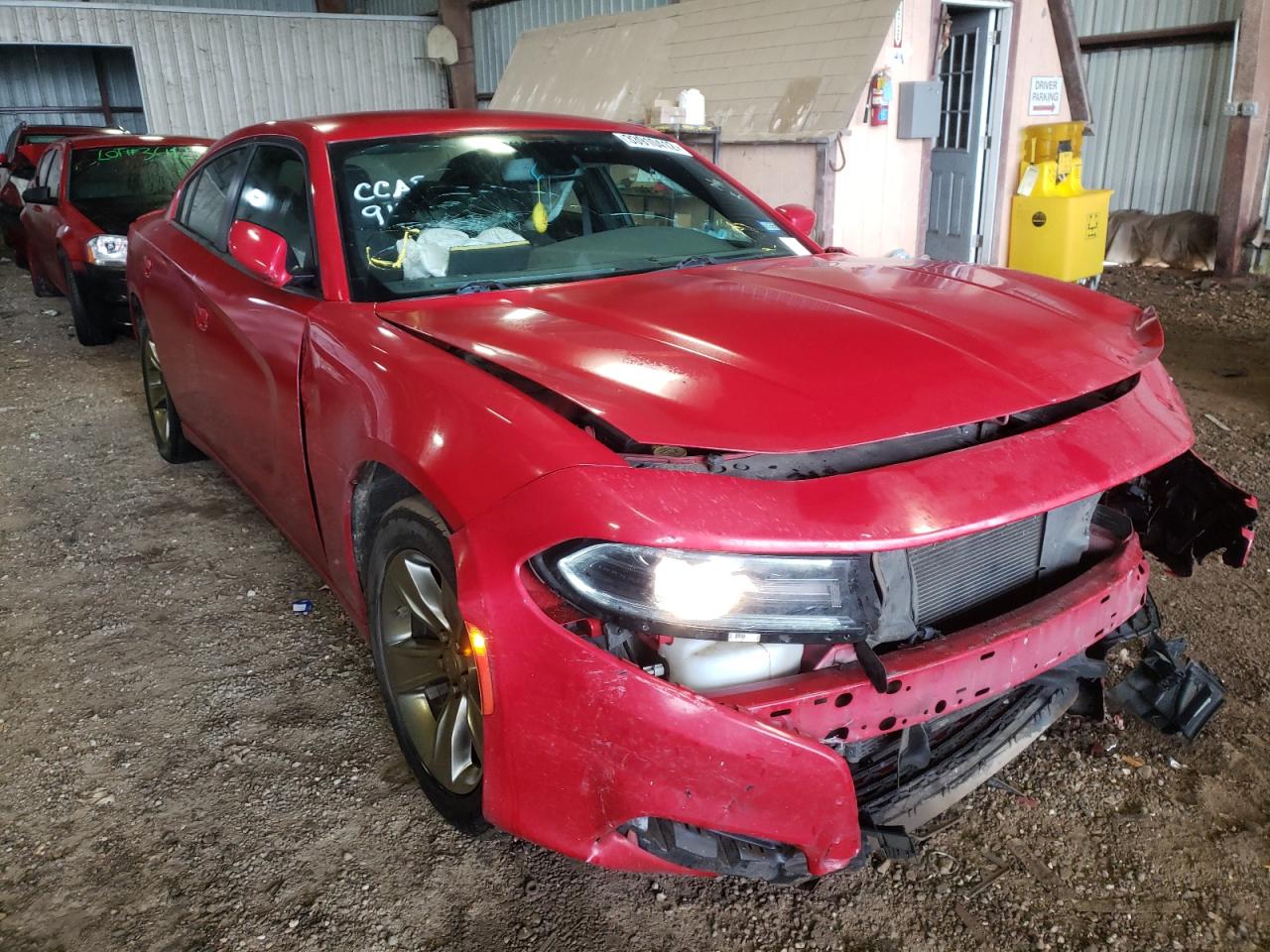 DODGE CHARGER SE 2015 with VIN 2C3CDXBG3FH919181 - Photo from auction