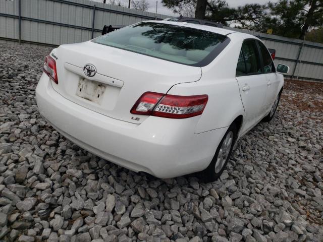 Photo 4 from auction – 2010 TOYOTA CAMRY BASE with VIN 4T1BF3EK0AU574865