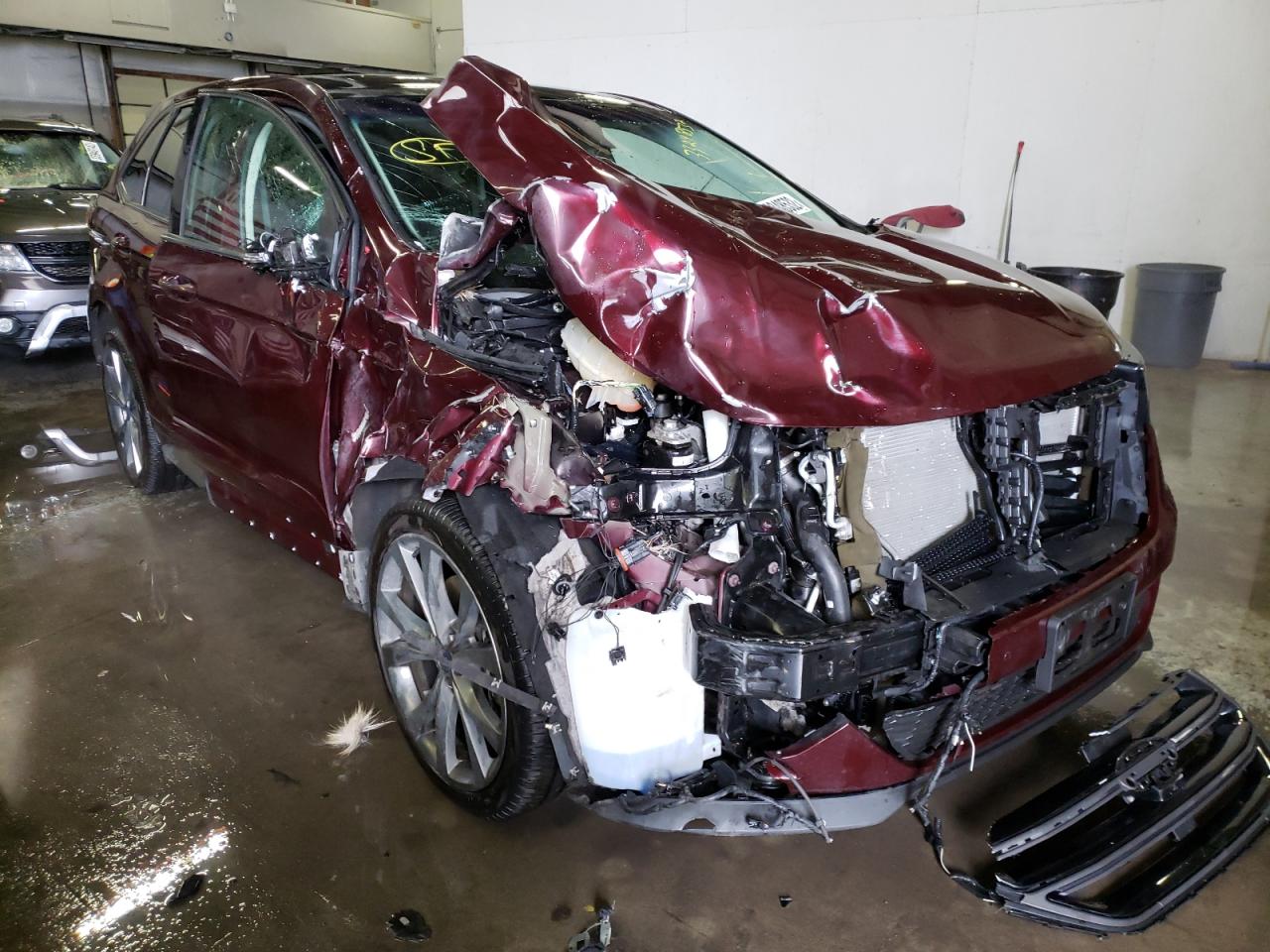 FORD EDGE SPORT 2018 with VIN 2FMPK4AP6JBB86344 - Photo from auction
