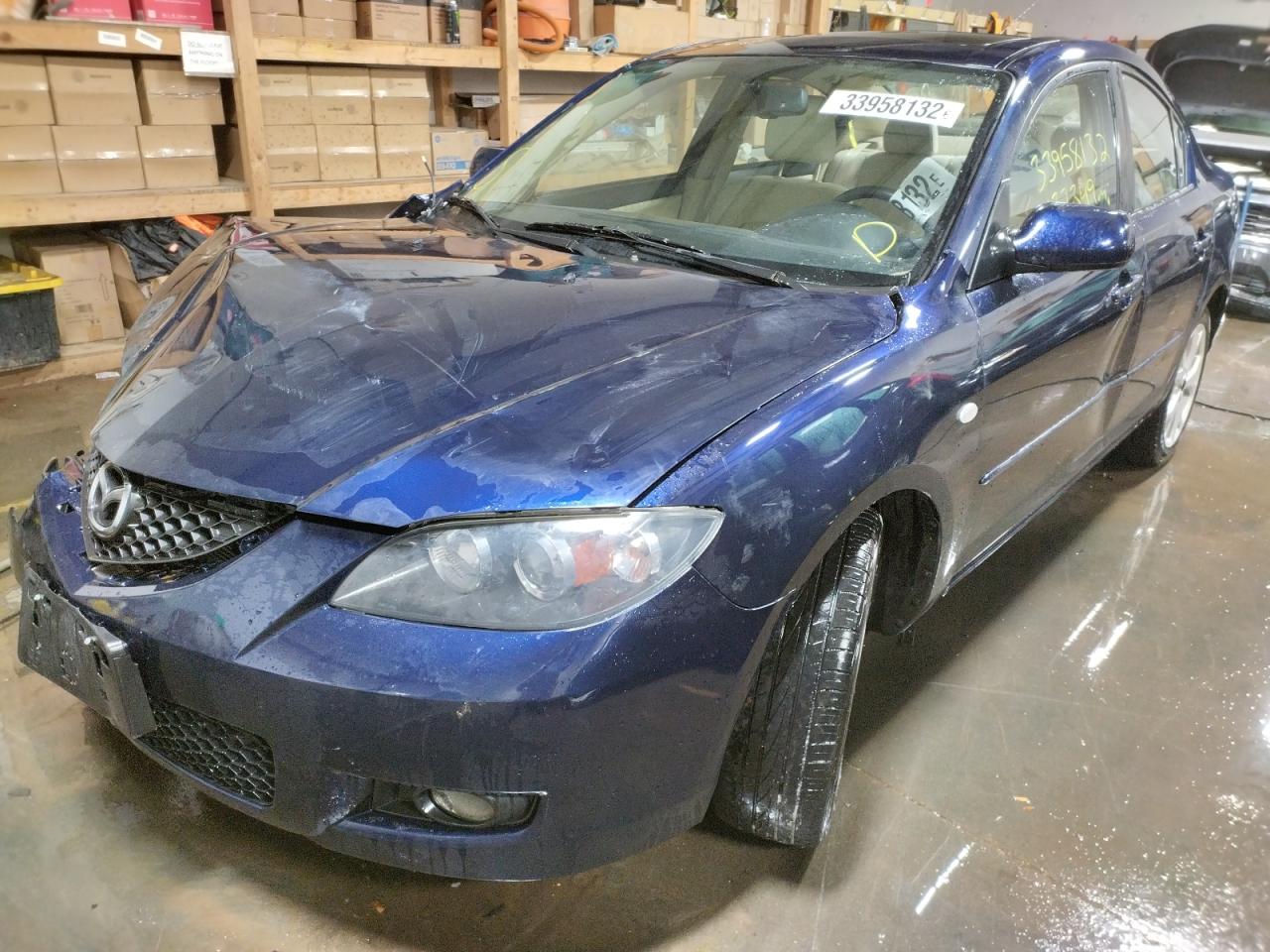Photo 2 from auction – 2008 MAZDA 3 I with VIN JM1BK32F781115836